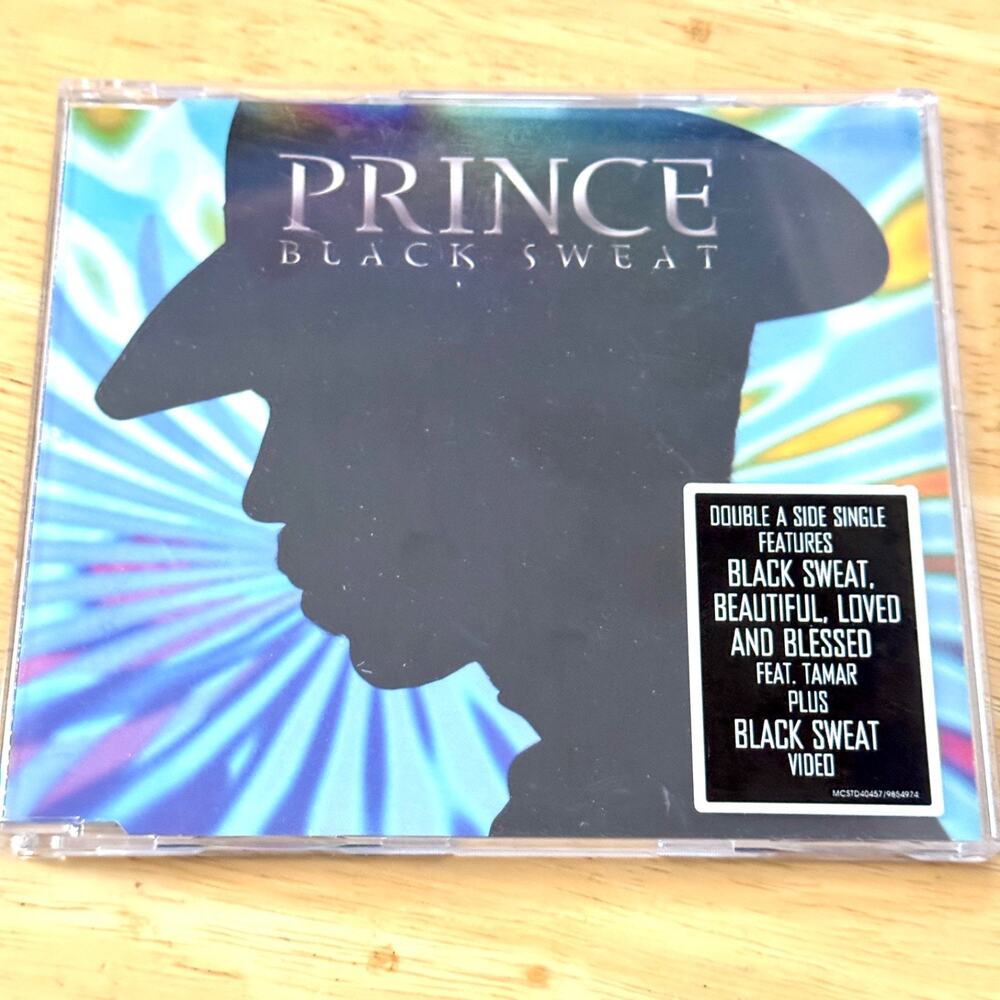 PRINCE ‎Black Sweat 2006 CD Single Music Video Beautiful Loved and Blessed TAMAR
